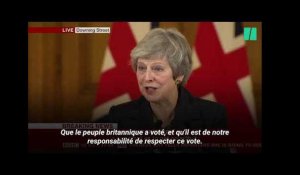Brexit: Theresa May contre la tenue d'un second référendum