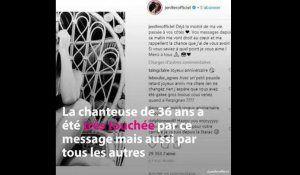 The Voice : Jenifer très émue, le public lui souhaite son anniversaire