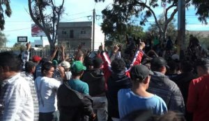 Mexique: des milliers de migrants à la frontière américaine