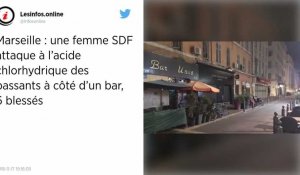 Marseille. Une femme jette de l'acide chlorhydrique à la terrasse d'un bar, dix personnes blessées.