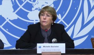 Bachelet appelle les Français à ne pas "recourir à la violence"