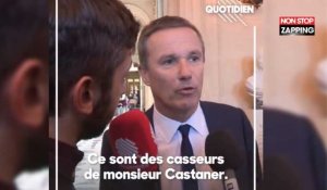 Nicolas Dupont-Aignan et les "casseurs de Christophe Castaner", l'étonnante accusation (vidéo)