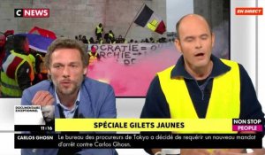 CNEWS : clash entre Jean-Marc Morandini et un gilet jaune insoumis