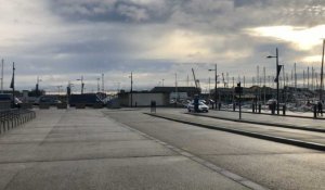Saint-Malo. Évacuation du port