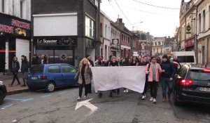 Manifestation lycéenne à Hénin-Beaumont