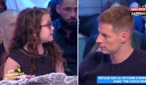TPMP : Emma, la gagnante de "The Voice Kids", remet Matthieu Delormeau à sa place (vidéo)