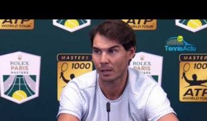 Rolex Masters Paris 2018 - Rafael Nadal forfait à Bercy, Djokovic nouveau n°1 mondial : "