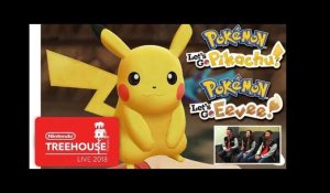 Pokémon: Let's Go, Pikachu! and Pokémon: Let's Go, Eevee! - Gameplay - Nintendo Treehouse: Live