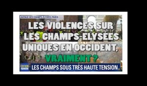 Pour BFM TV, les violences sur les Champs-Elysées étaient uniques en occident. Vraiment?