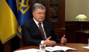 Le président ukrainien évoque la "menace d'une guerre totale"