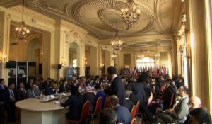 Conférence sur la Libye à Palerme: images du tour de table