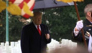 Centenaire 14-18: Trump au cimetière américain de Suresnes