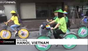 Gay Pride dans les rues d'Hanoï