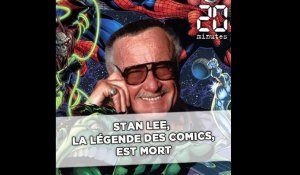 Stan Lee, la légende de la bande dessinée américaine, est mort