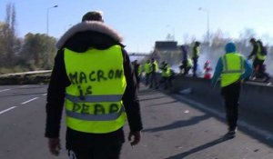 "Gilets jaunes": le pont d'Aquitaine évacué