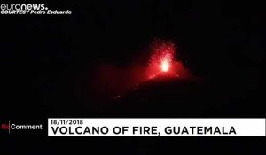 Le volcan de Fuego fait encore trembler le Guatemala