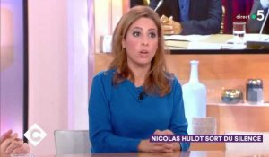 Léa Salamé dans C à vous s'exprime sur la relation entre Emmanuel Macron et Nicolas Hulot 21/11/2018