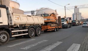 Gilets jaunes. Blocage du dépôt pétrolier à Lorient