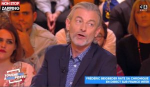 TPMP : Gilles Verdez tacle Frédéric Beigbeder et sa chronique ratée sur France Inter (vidéo)