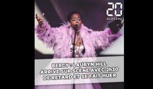 Bercy: Lauryn Hill arrive sur scène avec 2h30 de retard et se fait huer