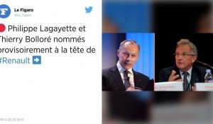 Renault confie le volant à Thierry Bolloré sans destituer Carlos Ghosn.