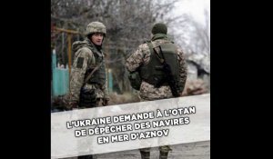 Crise avec Moscou: Kiev demande à l'Otan de dépêcher des navires en mer d'Azov