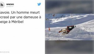 Savoie. Un homme meurt écrasé par une dameuse à neige à Méribel.