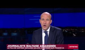 Le fils de la journaliste assassinée à Malte demande justice