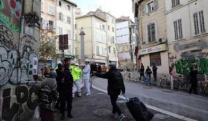 Marseille : deux immeubles s'effondrent rue d'Aubagne