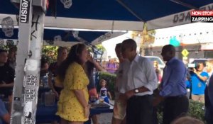 Barack Obama surprend les clients d'un restaurant à Miami (Vidéo)