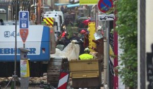 Marseille: quatre corps extraits des décombres