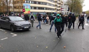 Face à face entre police et lycéens à Roubaix