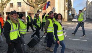 La Roche-sur-Yon. Plus de 900 Gilets jaunes ont défilé dans le centre-ville 