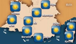 Météo du samedi 8 décembre : soleil et mistral