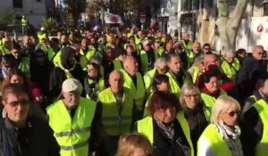 Gilets jaunes : manifestation dans le calme à Martigues