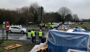 Guingamp. Gilets jaunes : ralentissement à Kernilien et opération escargot en centre-ville 