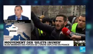 Mouvement des "Gilets Jaunes" : Benjamin Cauchy, fondateur des "Gilets Jaunes Libres" sur FRANCE24