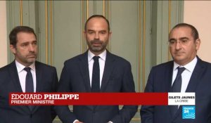 Mouvement des #GiletsJaunes : Allocution du premier ministre Édouard Philippe