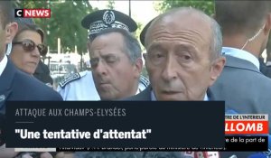 Attaque aux Champs-Elysées : Gérard Collomb évoque une « tentative d'attentat » 