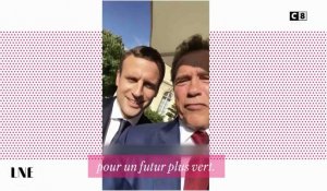 Le selfie de Macron et Schwarzenegger ! - ZAPPING ACTU DU 26/06/2017