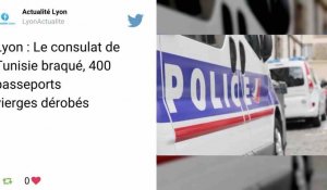 Lyon : Le consulat de Tunisie braqué, 400 passeports vierges dérobés