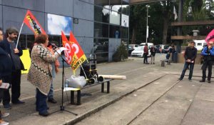 Front social. Manifestation à Guingamp