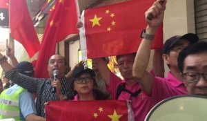Hong Kong: manifestations pour l'anniversaire de la rétrocession