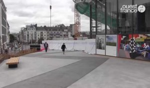 Rennes. La passerelle de la gare ouverte aux piétons pour enjamber le fleuve ferroviaire