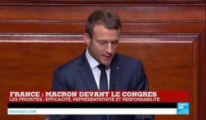 Macron devant le Congrès : l'Europe a "perdu le cap"