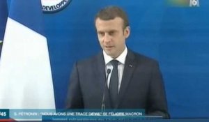 Emmanuel Macron : Les ravisseurs de l'otage Sophie Pétronin sont des "voyous et des assassins" (vidéo)