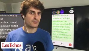 Ava : l'application qui permet aux sourds de converser arrive en France 