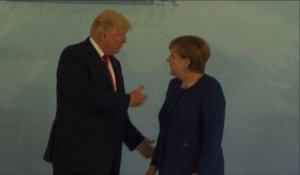 G20: Merkel accueille Trump à Hambourg
