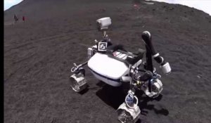 Conçu pour la Lune, ce robot s'entraîne... sur l'Etna