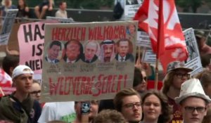 Manifestation pacifique à Hambourg au 1er jour du G20 (2)